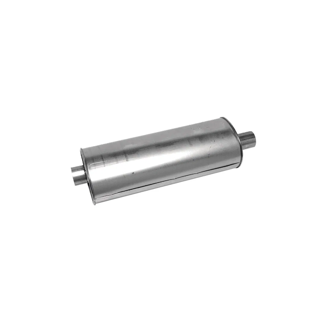 18823 – WALKER EXHST Exhaust Muffler, OE Replacement 9 Inch Width x 7 Inch Height Oval Aluminized Steel Case Single 2...